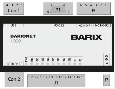 BARIONET 1000 TOP VIEW BARIONET 1000 TOP VIEW