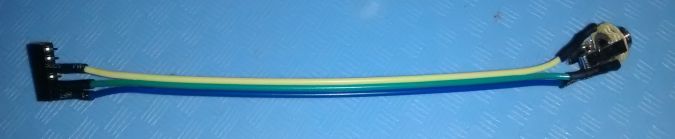 Finished adapter cable Finished adapter cable